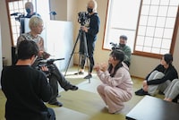 渡辺淳之介とウミムラユキ。