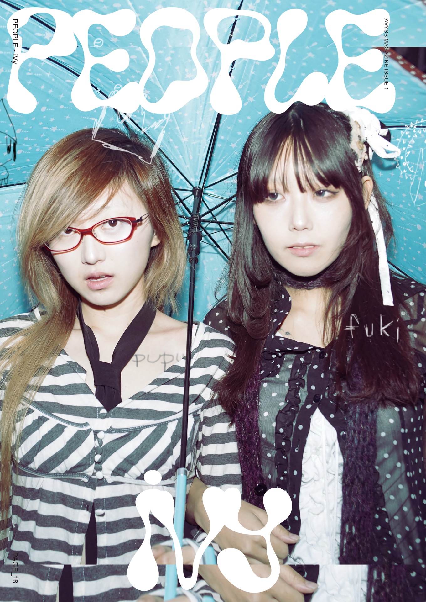 「AVYSS Magazine Issue 1」より、iVy 。