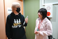 黒川氏とウミムラユキ。