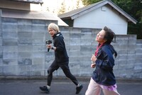 「WACK合同オーディション2026」3日目早朝マラソンの様子。