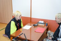 レベチ・ンゲールと渡辺淳之介。