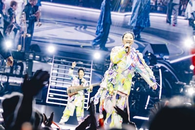 「DREAMS COME TRUE CONCERT TOUR 2026 THE BLACK ◯ ALBUM」神奈川・横浜アリーナ公演の様子。