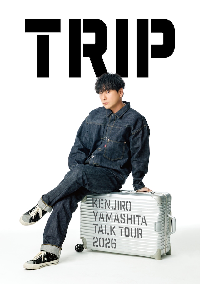 「KENJIRO YAMASHITA TALK TOUR 2026 "TRIP"」キービジュアル