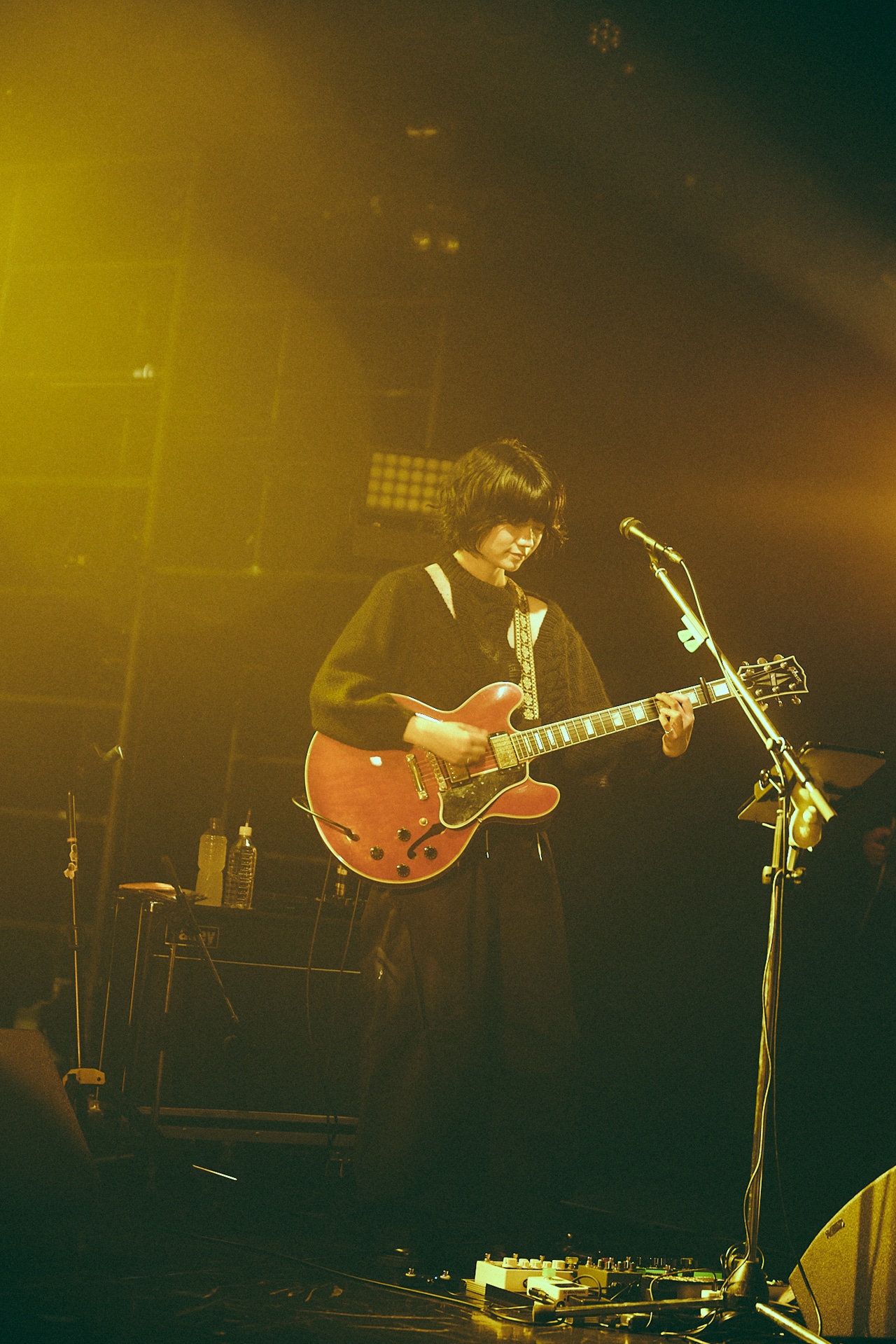 畳野彩加（Vo, G）（撮影：新家菜々子）