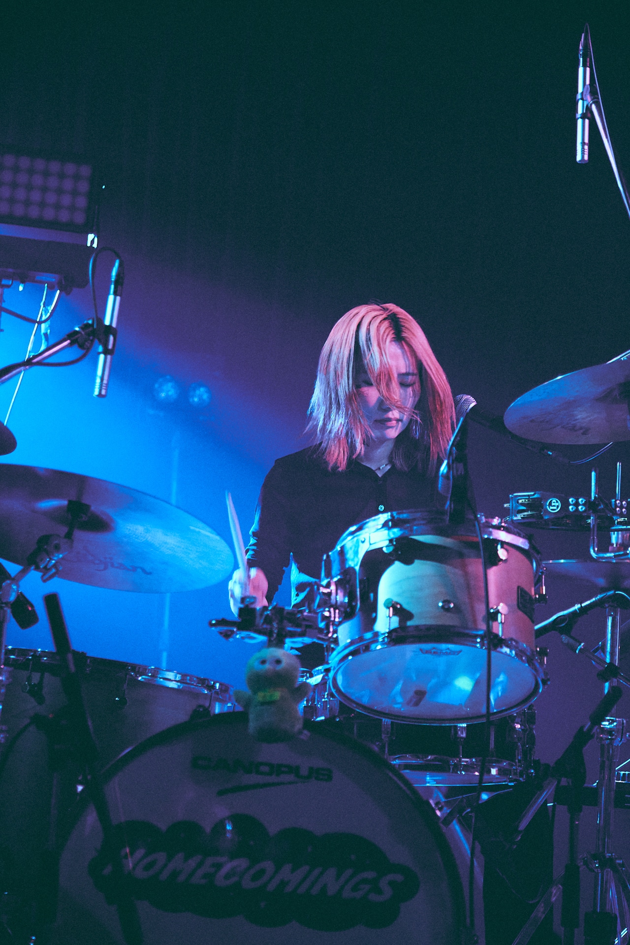 YUNA（Dr / ex. CHAI）（撮影：新家菜々子）