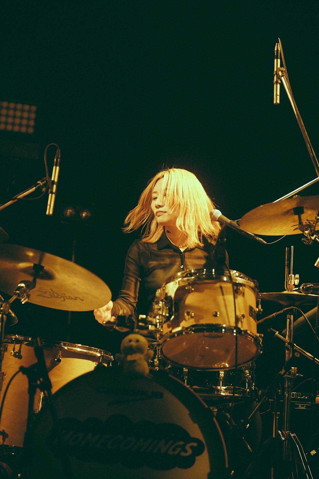 YUNA（Dr / ex. CHAI）（撮影：新家菜々子）