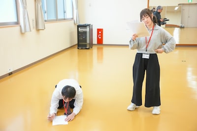 WACK山口氏、タテ・マエのペア。