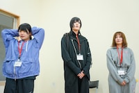 左からナ前アリ、ゲンジツユア、HANANOANA。