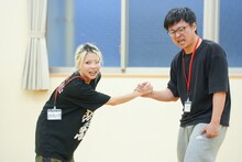 すべてを出し切ったココ・パーティン・ココ（GANG PARADE）とSW西澤裕郎氏（4日目の審査より）