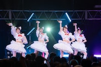 ライブでパフォーマンスするわーすた。