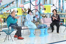 左から笑福亭鶴瓶、あの、藤ヶ谷太輔（Kis-My-Ft2）。©TBS