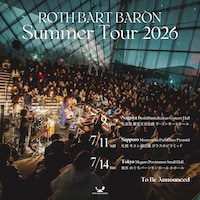 ROTH BART BARON「SUMMER TOUR 2026」告知ビジュアル