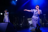 ひさびさの「カエポどうよ？」を決めるMegu。