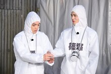 timeleszの原嘉孝と篠塚大輝。©TBS