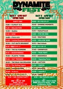 「DYNAMITE FEST 2026」タイムテーブル
