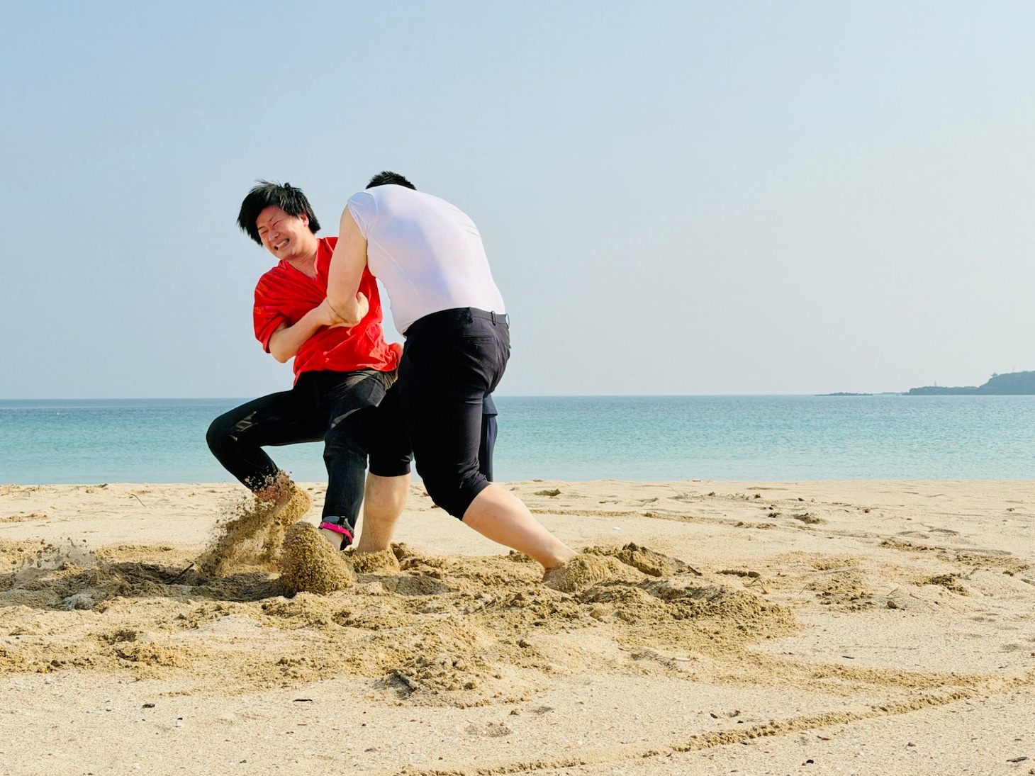 「WACK合同オーディション2026」終了後の相撲対決。