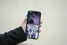 ココ・パーティン・ココと候補生たちのビデオ通話画面。