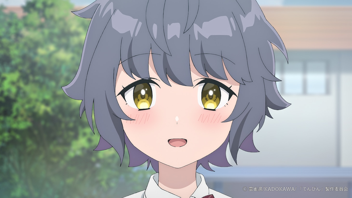 アニメ「転校先の清楚可憐な美少女が、昔男子と思って一緒に遊んだ幼馴染だった件」場面写真©雲雀湯 / KADOKAWA / 「てんびん」製作委員会