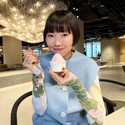 話題のジェラートを紹介するあさぎーにょ。©日本テレビ