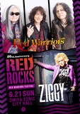 「RED WARRIORS 40th Anniversary Vol.5 "RED ROCKS"」2日目の告知ビジュアル。