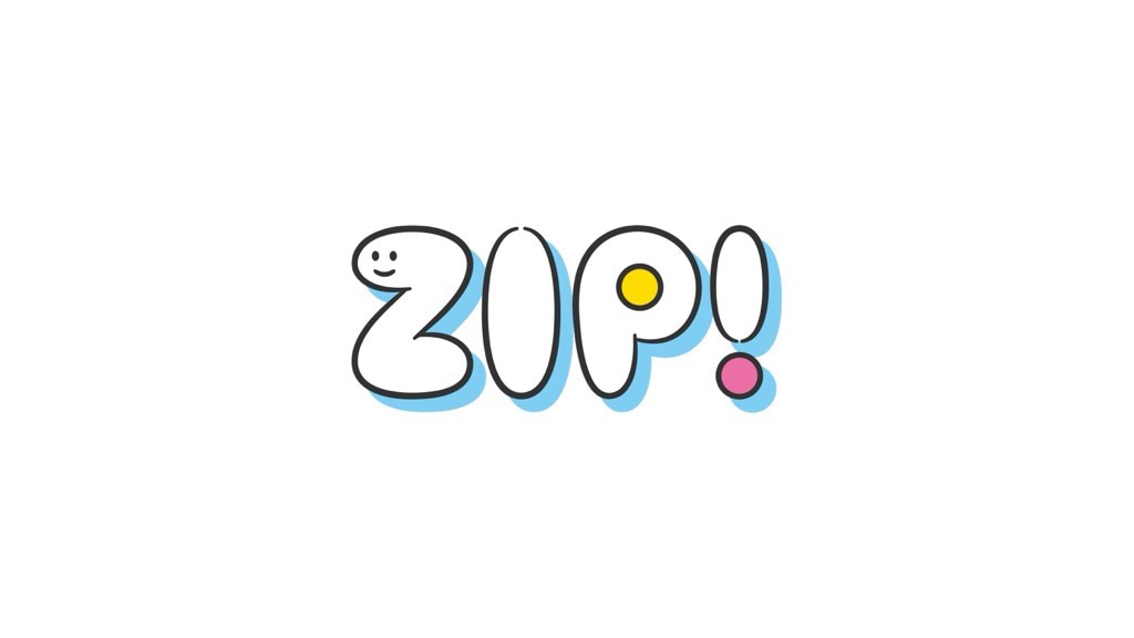 日本テレビ系「ZIP!」ロゴ
