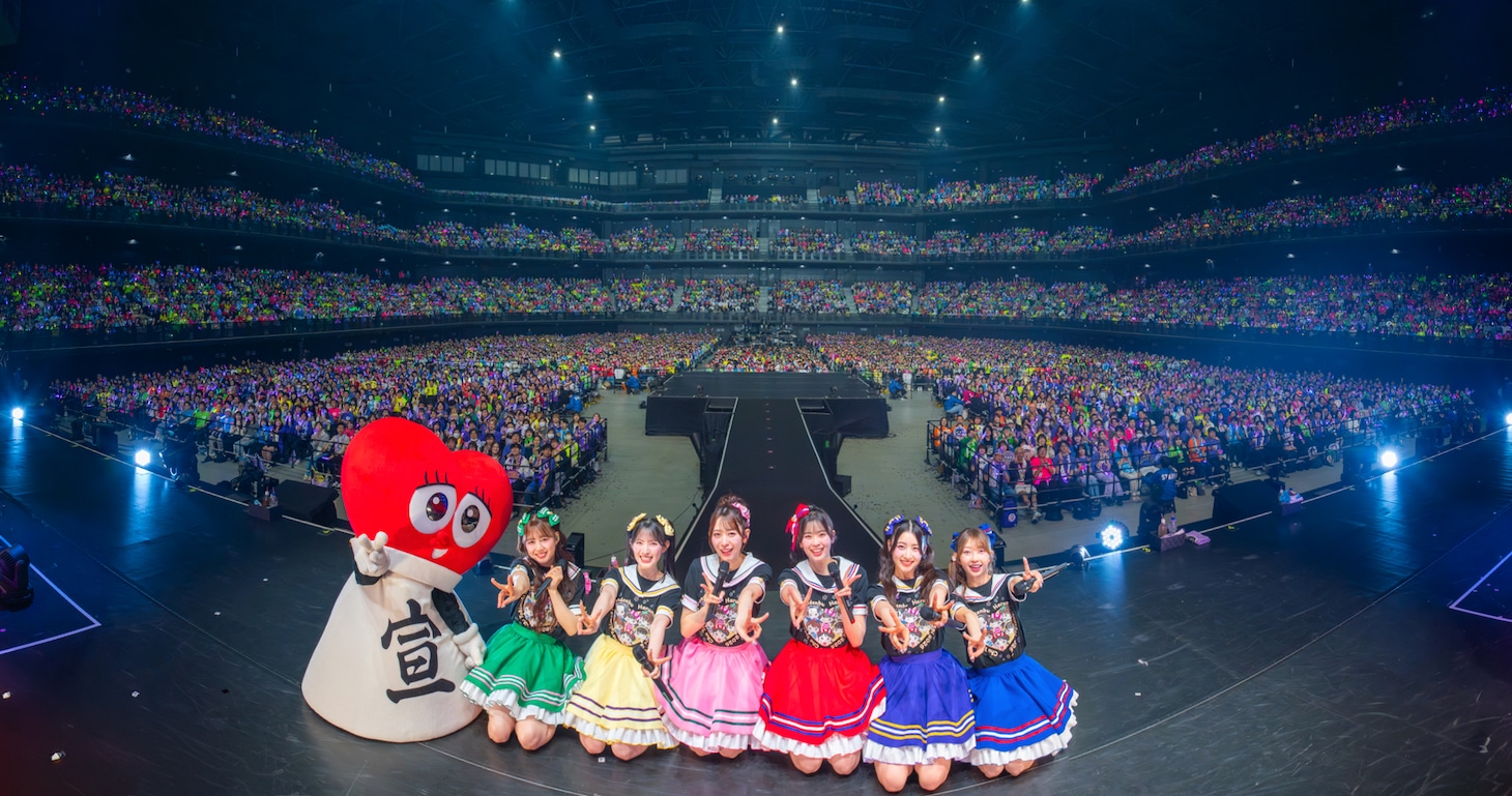 超ときめき♡宣伝部「ときめき♡春の晴れ舞台2026」DAY2の記念写真。