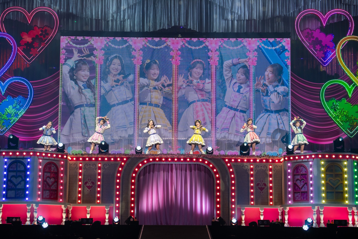 超ときめき♡宣伝部「ときめき♡春の晴れ舞台2026」の様子。