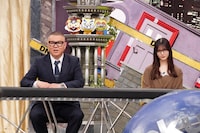 「全力！脱力タイムズ」に出演する、日向坂46の小坂菜緒（右）。