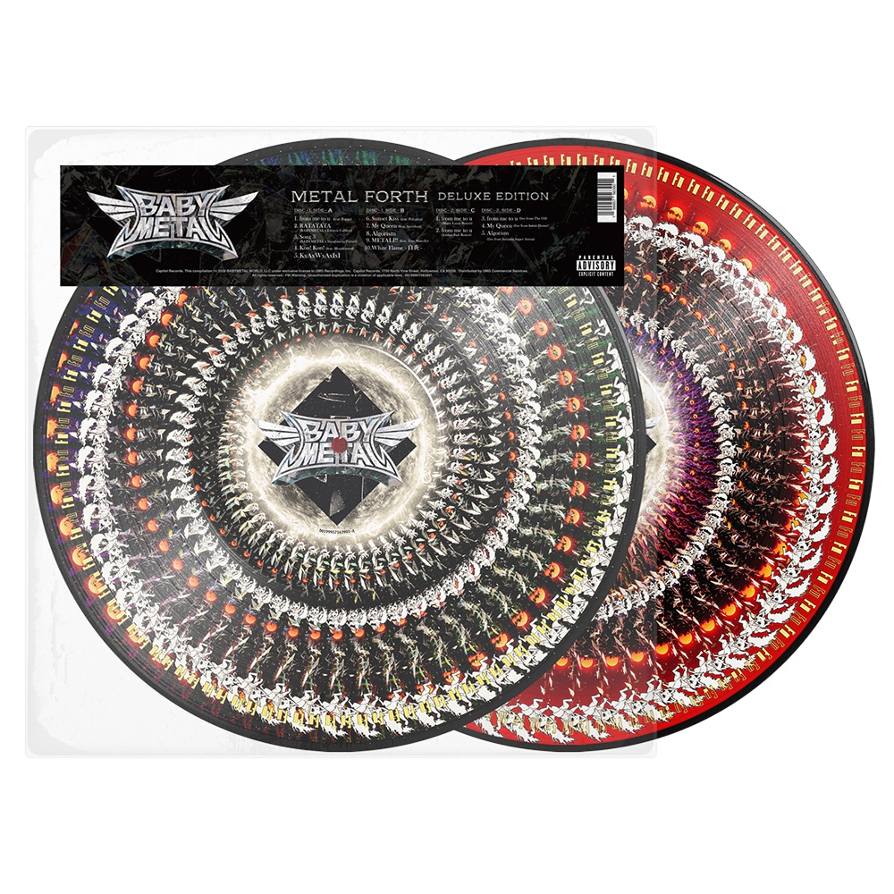 BABYMETAL「METAL FORTH（DELUXE EDITION）」アナログ盤ジャケット