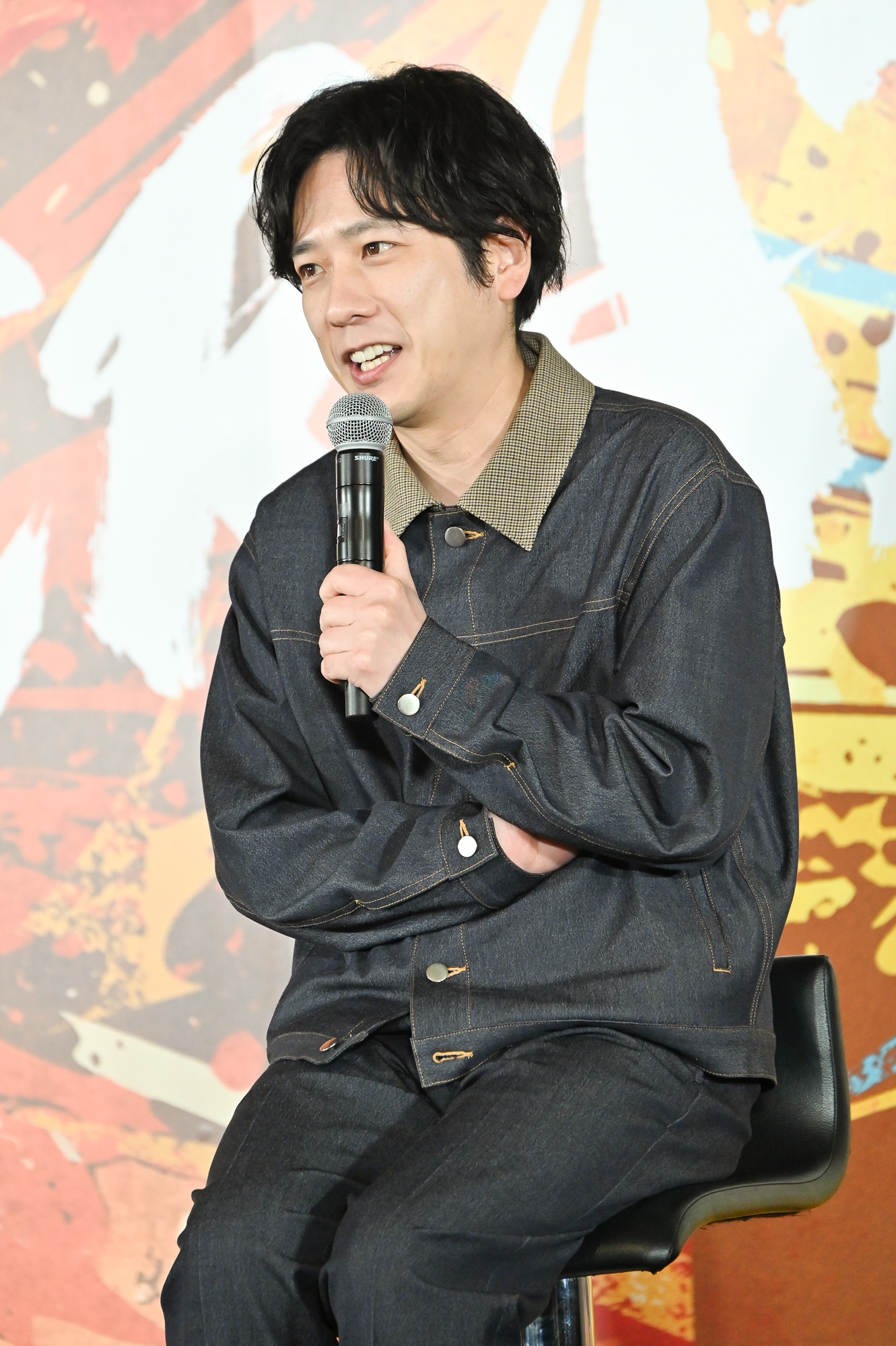 CMについてトークする二宮和也。