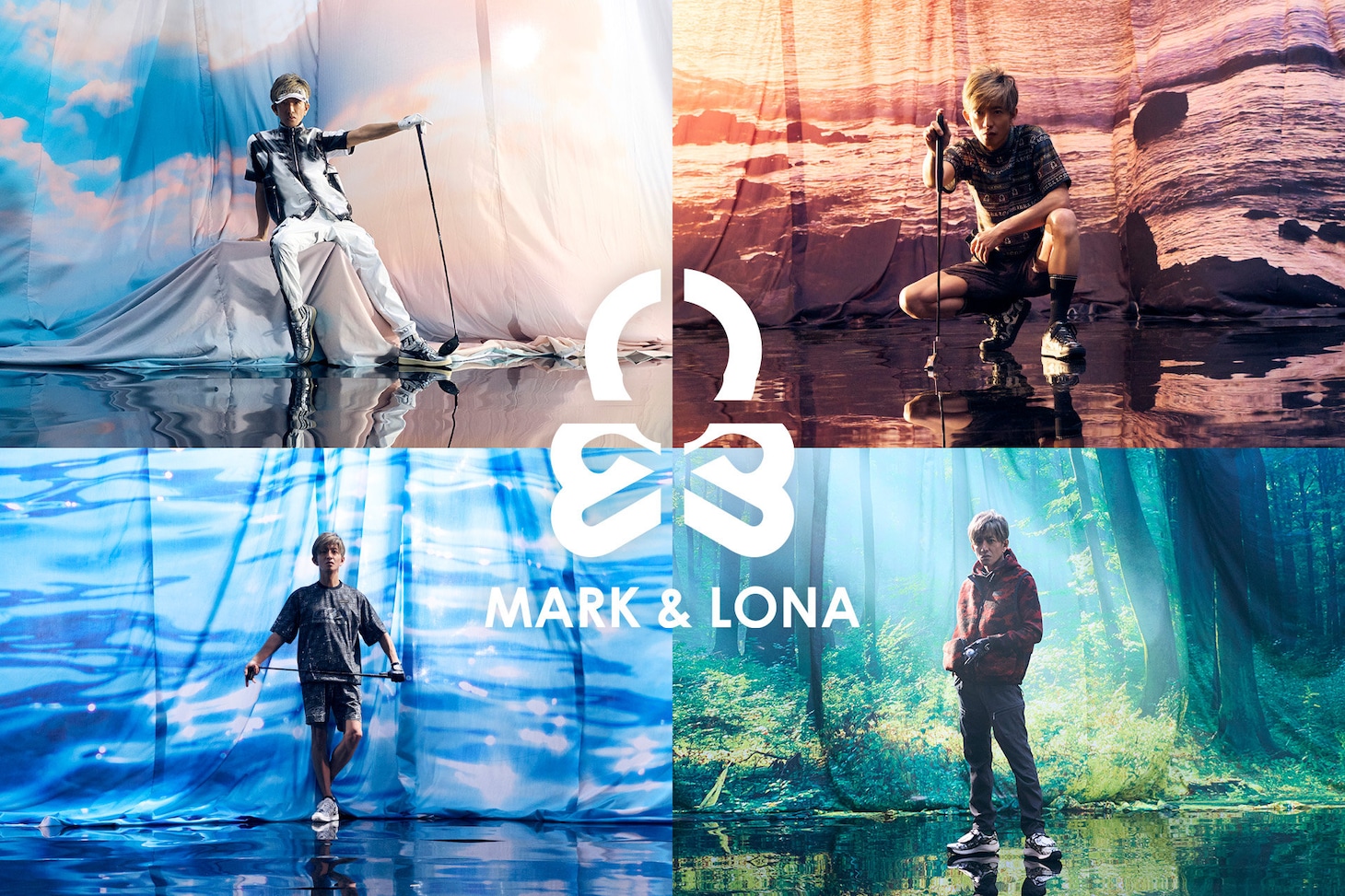 木村拓哉が出演するゴルフアパレルブランド・MARK ＆ LONAの新Web CM「LEGACY OF THE ICON」編より。