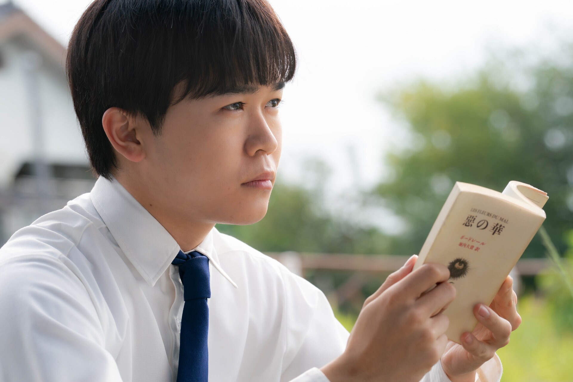 鈴木福。4月9日深夜24:00からテレ東で放送されるドラマ「惡の華」より