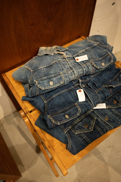 トゥルーヴィンテージのデニムジャケット。