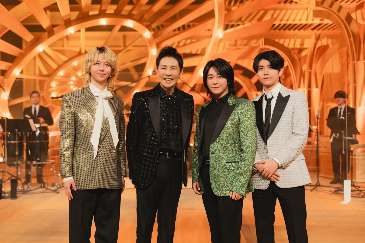 郷ひろみとMrs. GREEN APPLE。©TBS