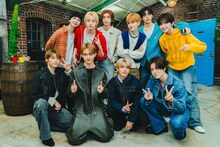 テレビ朝日「BOYNEXTDOOR トモダチベース」第3話に出演するBOYNEXTDOORとINIメンバー。（Photo by Yukiya Kanda）（Photo by Yukiya Kanda）