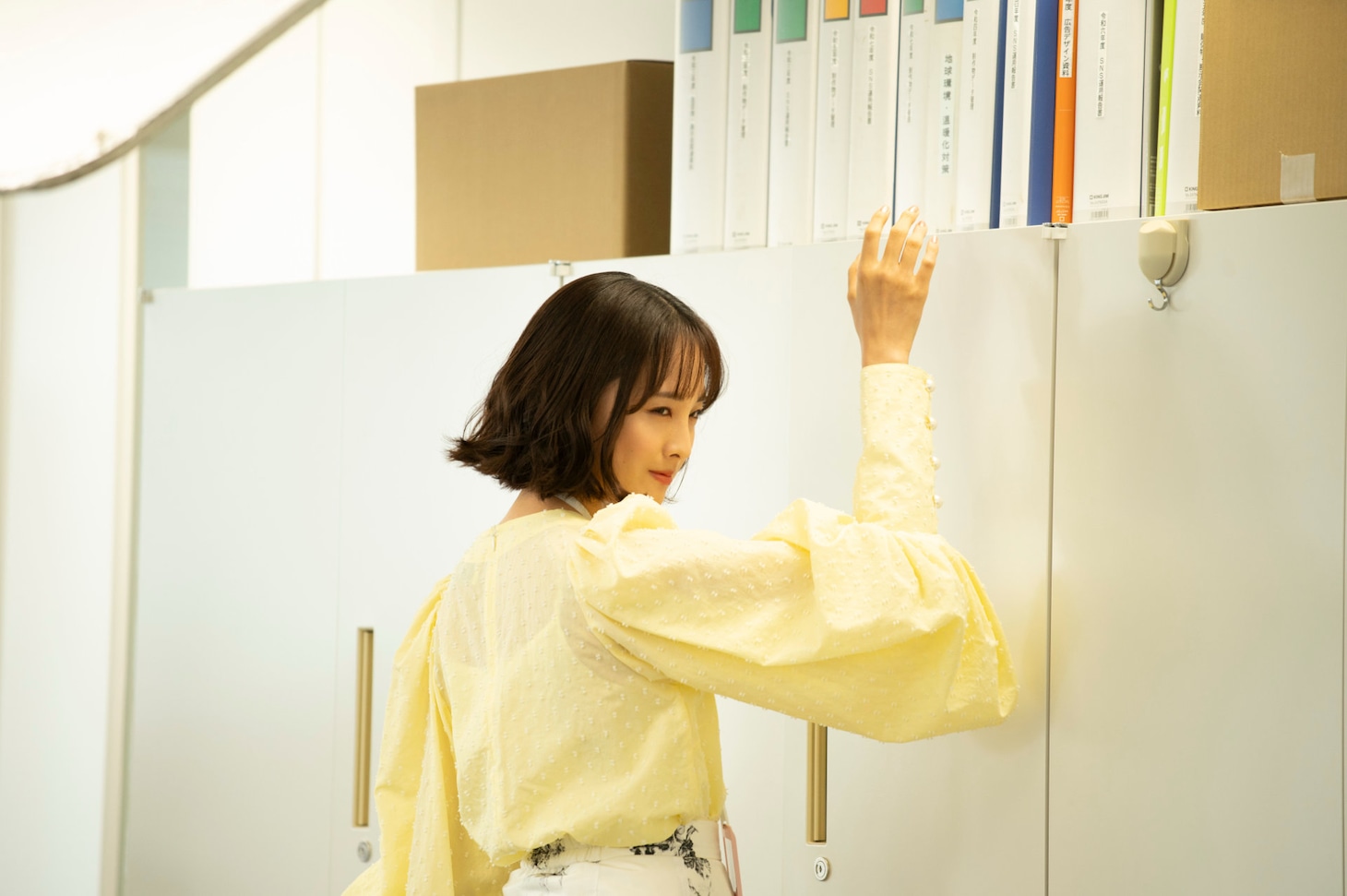 「あざとかわいいワタシが優勝」より、大友花恋演じる琴音。©︎TOKYO MX