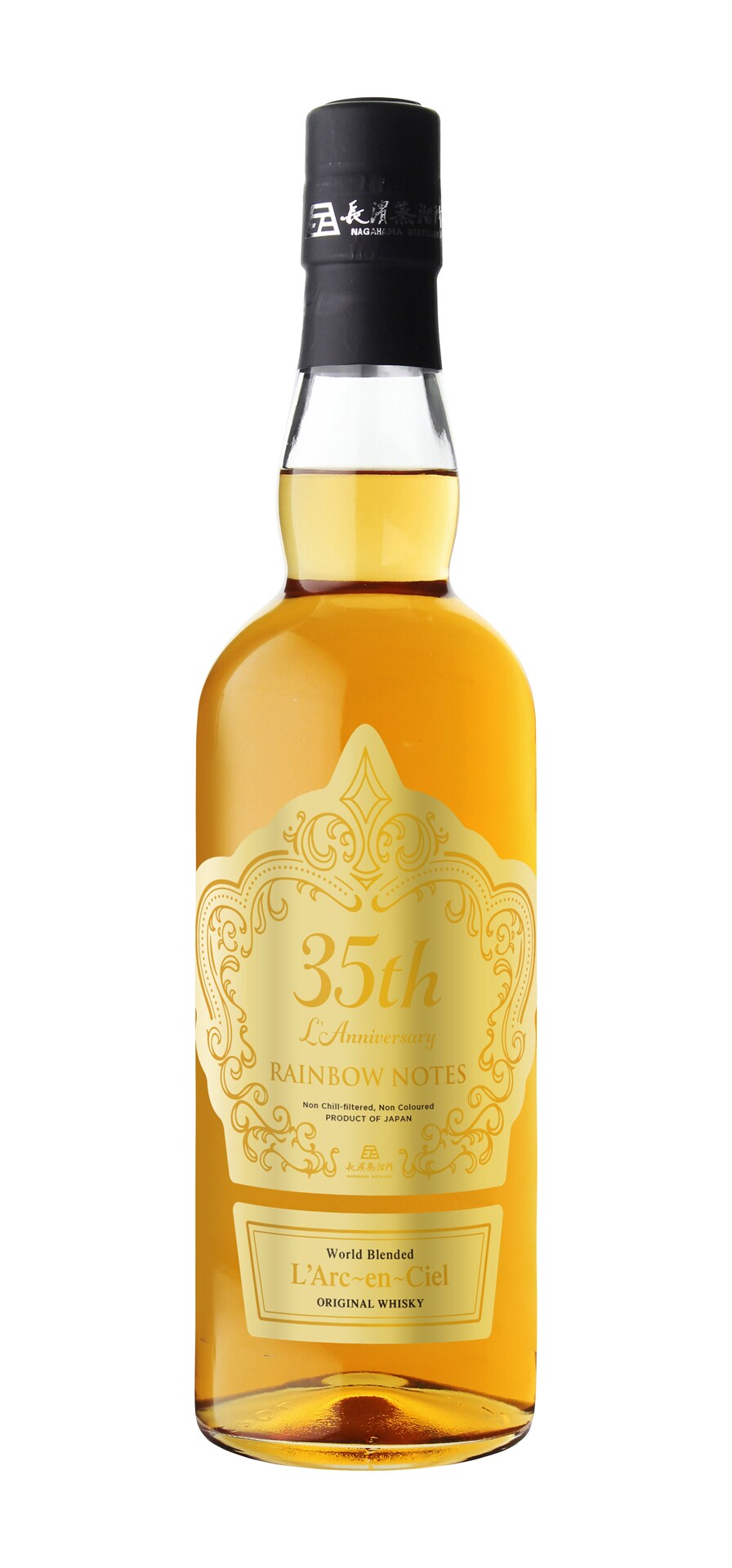 L'Arc-en-Ciel × 長濱蒸溜所 35th L'Anniversary Whisky RAINBOW NOTES