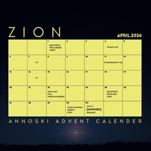 ZION「ANNOSKI」リリースカレンダー