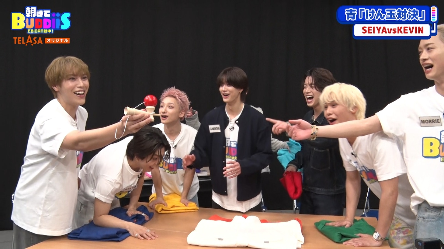 「EBiDAN熱中！朝までBUDDiiS」TELASAオリジナルコンテンツより。