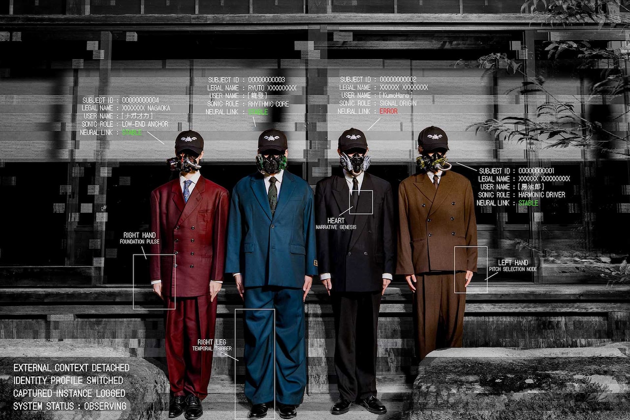 覆面バンド・Crab 蟹 Club、SNSと現代人の関係性を描いた新曲「接続」リリース