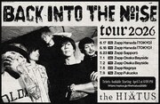 the HIATUS「Back Into the Noise Tour 2026」告知ビジュアル