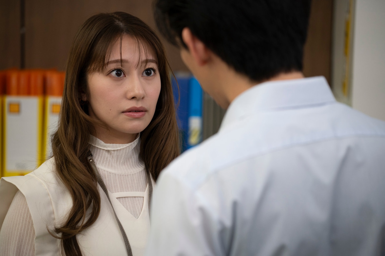 「あざとかわいいワタシが優勝」より、桜井玲香演じるなず奈。©︎TOKYO MX