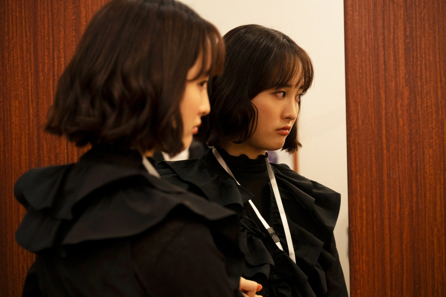 「あざとかわいいワタシが優勝」より、大友花恋演じる琴音。©︎TOKYO MX