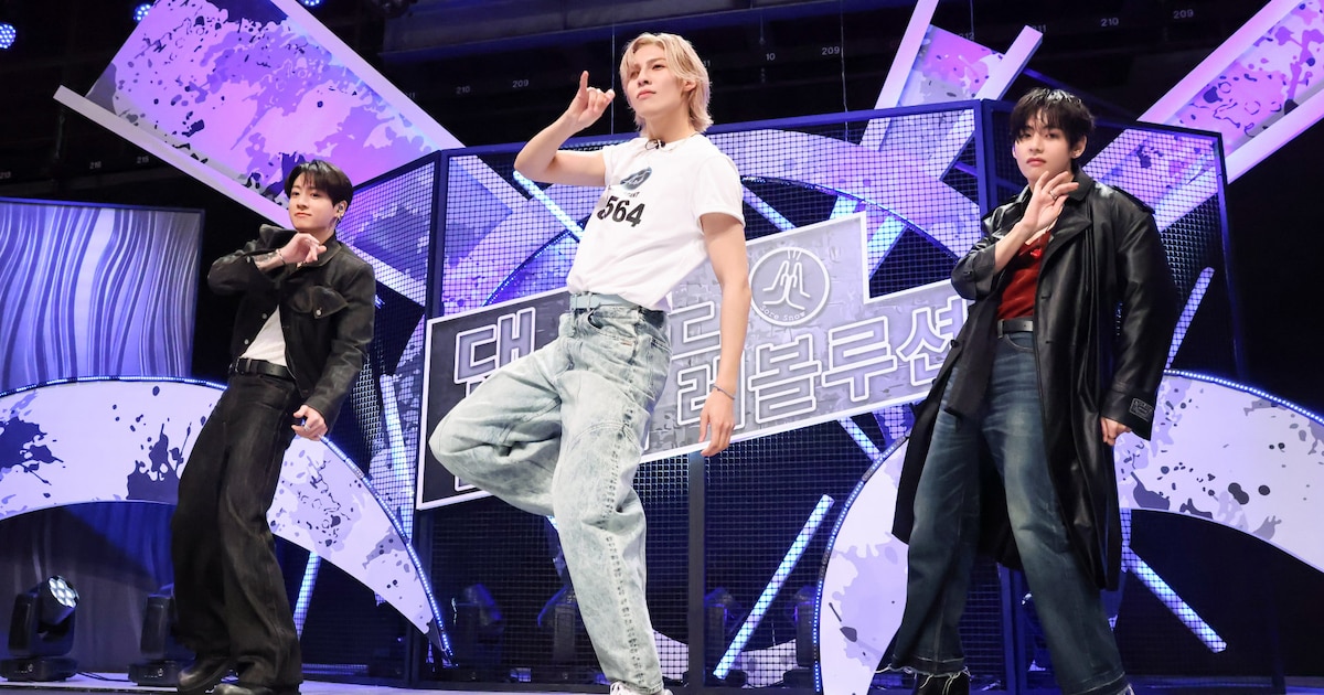 ダンスバトルの模様