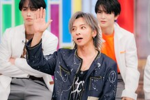 「VS.超特急」4月6日放送回より、ゲストの松岡充（SOPHIA）。©︎日本テレビ