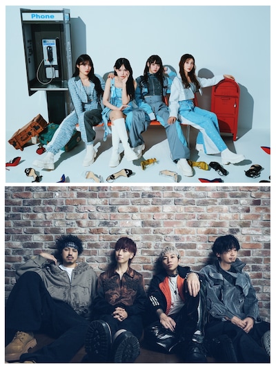 「BANDAI NAMCO MUSIC LIVE / MoooD Records presents ASH DA HERO × PassCode」キービジュアル