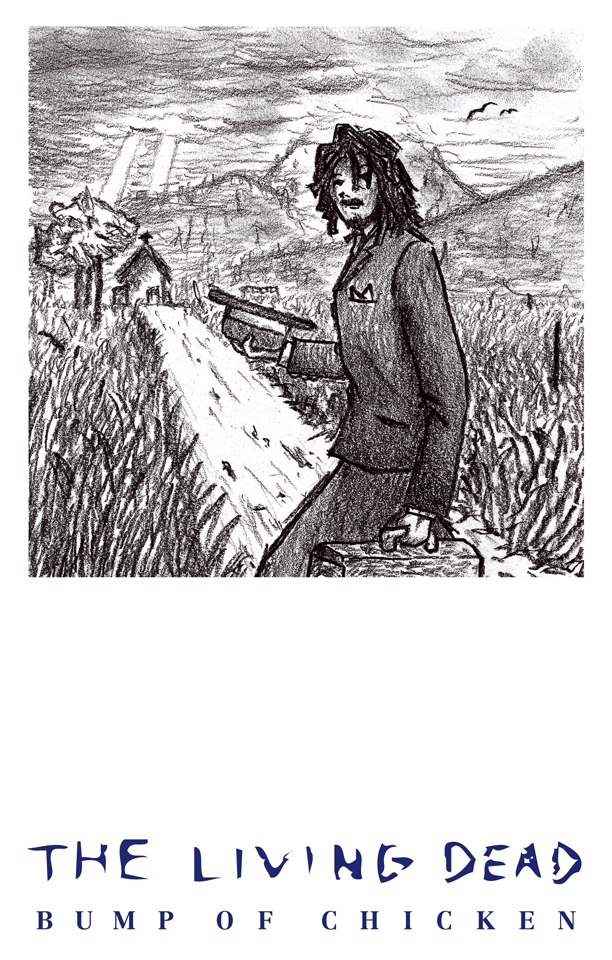 「BUMP OF CHICKEN CASSETTE TAPE COLLECTION『THE LIVING DEAD』」ジャケット