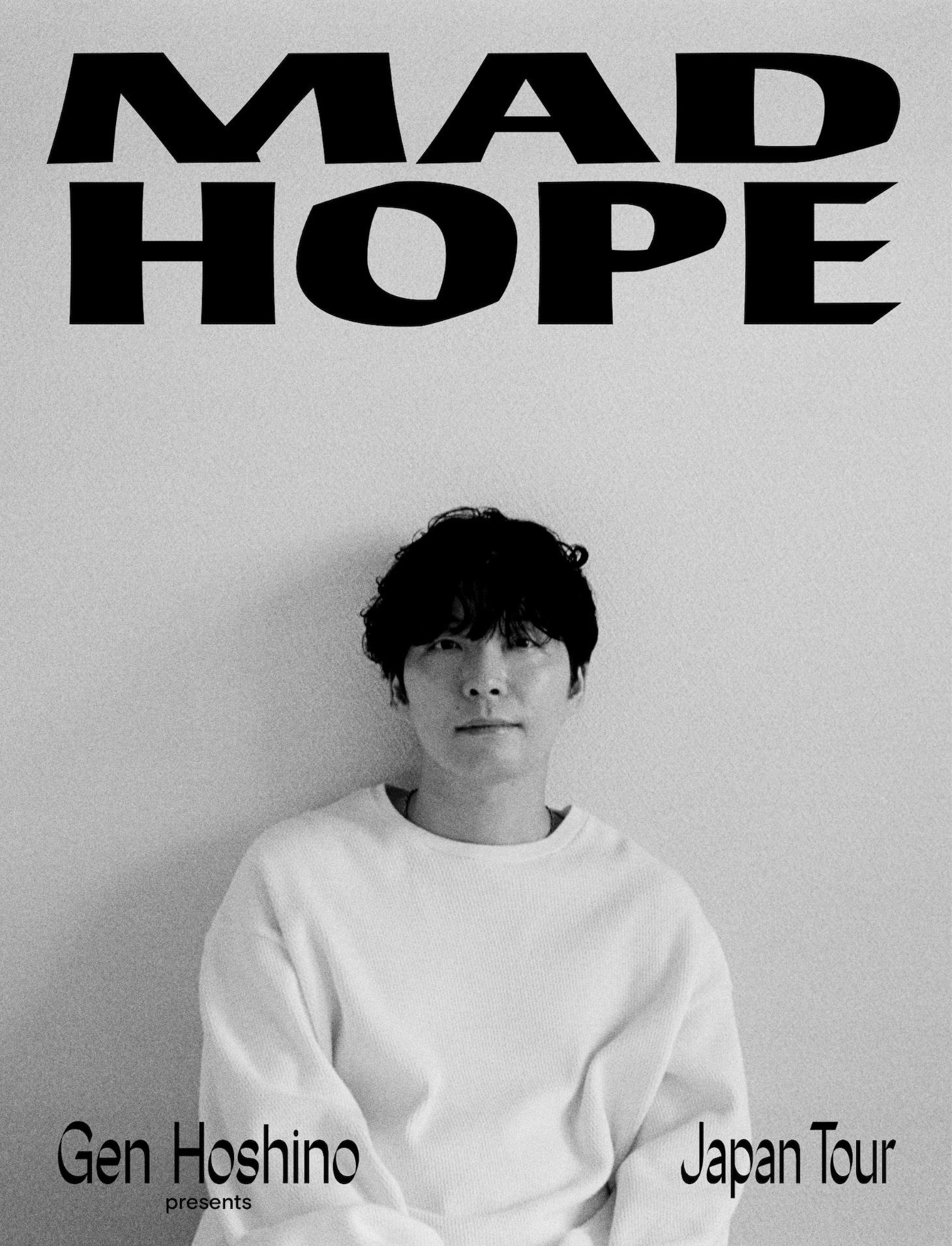 星野源「Gen Hoshino presents MAD HOPE Japan Tour」ジャケット