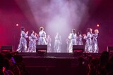 「FUKUOKA MUSIC FES.（福フェス）」より櫻坂46のパフォーマンスの様子。（撮影：渡邊一生）