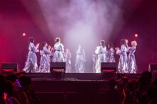 「FUKUOKA MUSIC FES.（福フェス）」より櫻坂46のパフォーマンスの様子。（撮影：渡邊一生）